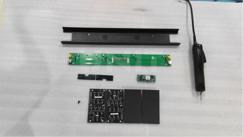 Shelf LED Screen Key Components