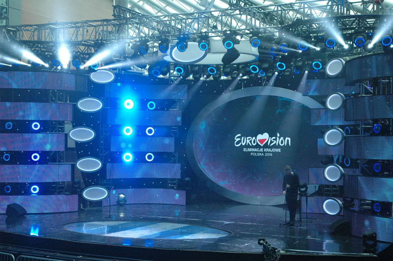 Outdoor LED stage screen